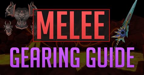 RS3 Melee Gear Progression .